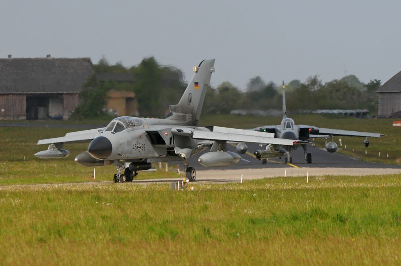 comp_pic5 by Schymura  Ziegenthaler.jpg - Ready for the next mission. At Jagel a Tornado IDS from TLG33 is on its way to the runway 